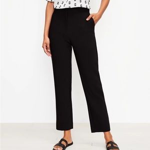 Loft Black Slim Straight Leg Pants (WITH TAGS)